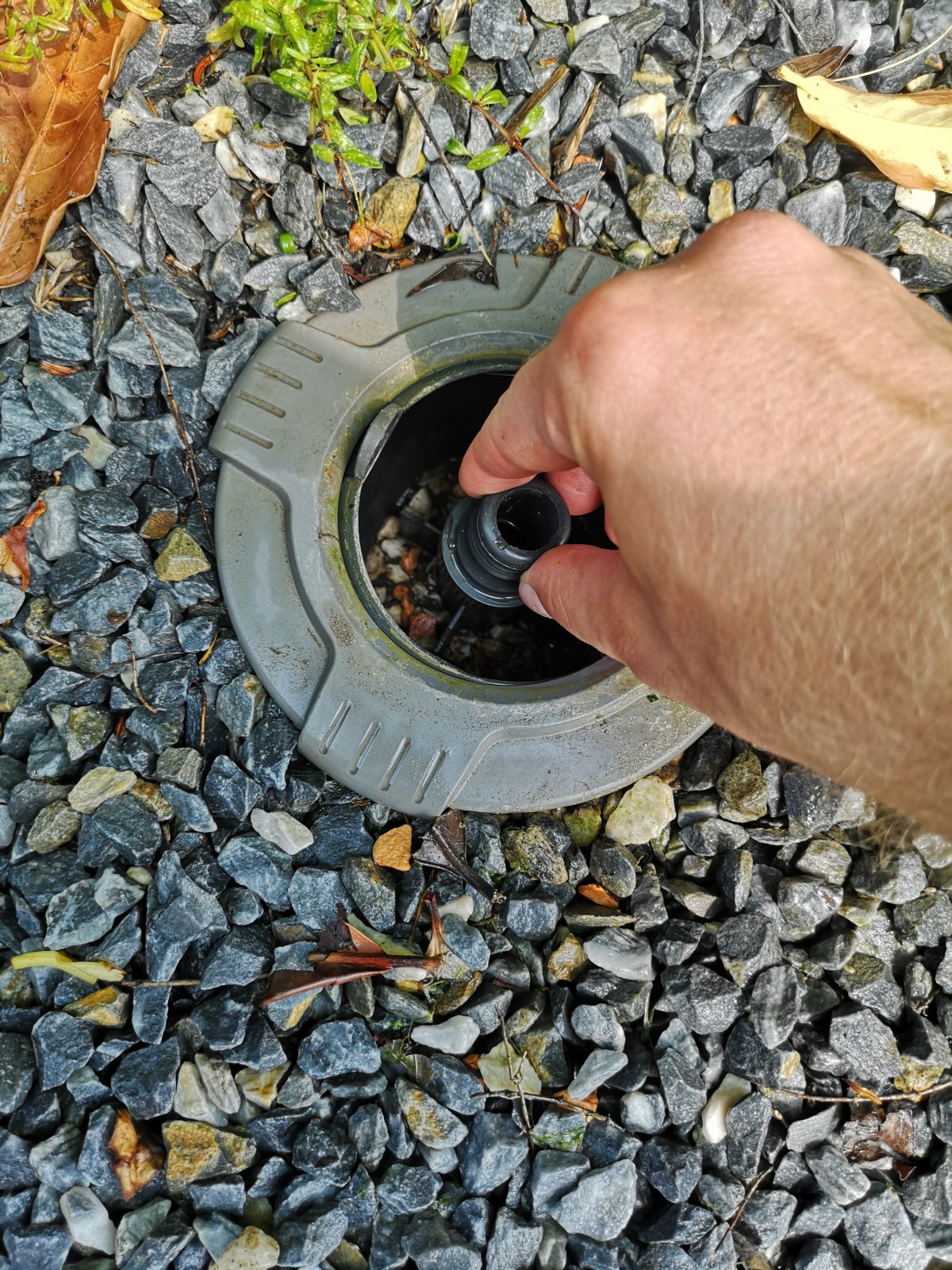 Gardena Wassersteckdose temporär auf 3/4 Zoll umbauen